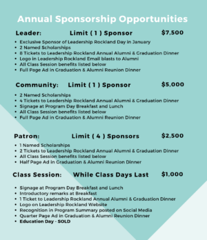 Annual Sponsorship Opportunities